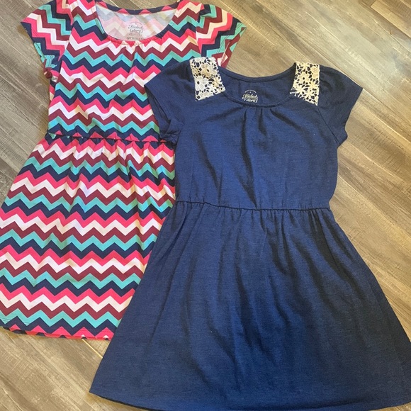 Faded Glory Other - Lot of 2 Faded Glory Girls Dresses Size S (6-6x)